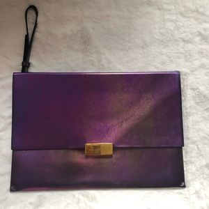 Stella McCartney Metallic pouch.